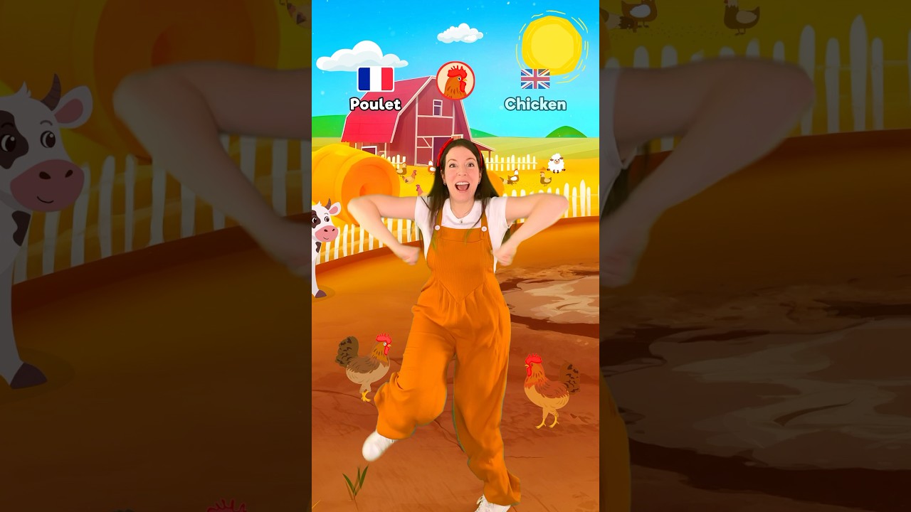 Les animaux de la ferme / Farm animals 🇫🇷🇬🇧 #dance #enfants #parents #english #french