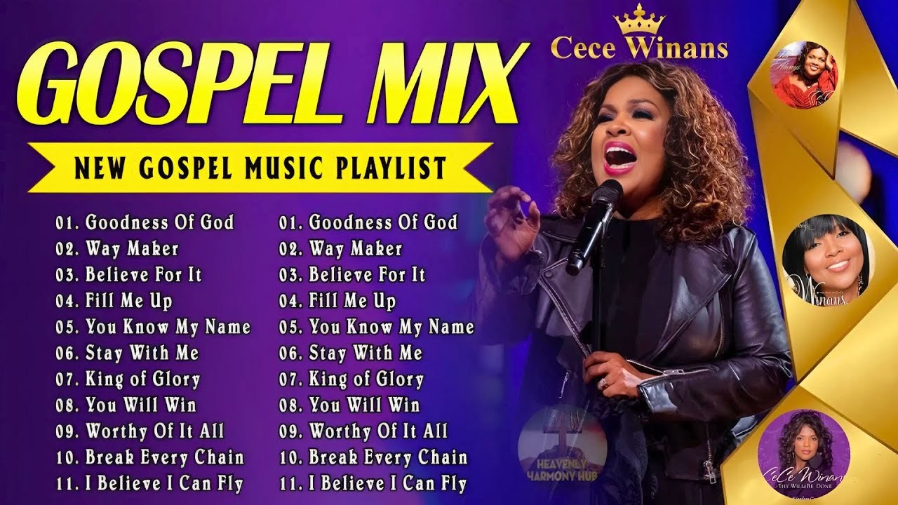 CeCe Winans Mix 2025🙏Powerful Gospel Songs Collection With Lyrics🙏The Best Songs Of CeCe Winans