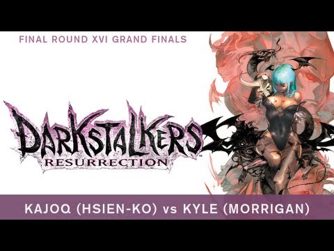 Kajoq (Hsien-Ko) vs Kyle (Morrigan) - Darkstalkers Resurrection - Final Round XVI Grand Finals