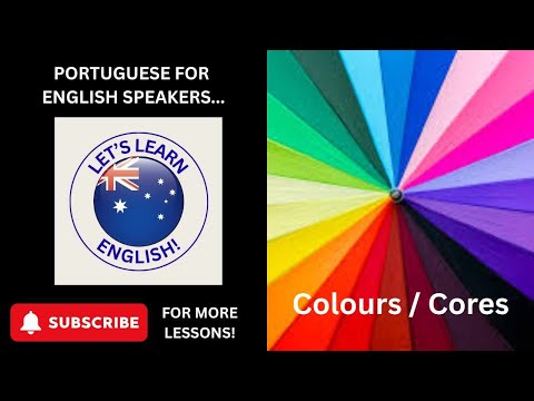 🎨 Learn Portuguese Colours with Pronunciation – Perfect for Beginners! 🇧🇷