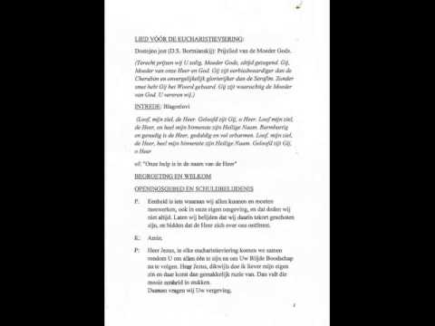 Byzantijnse viering - Belzele 11.01.2014