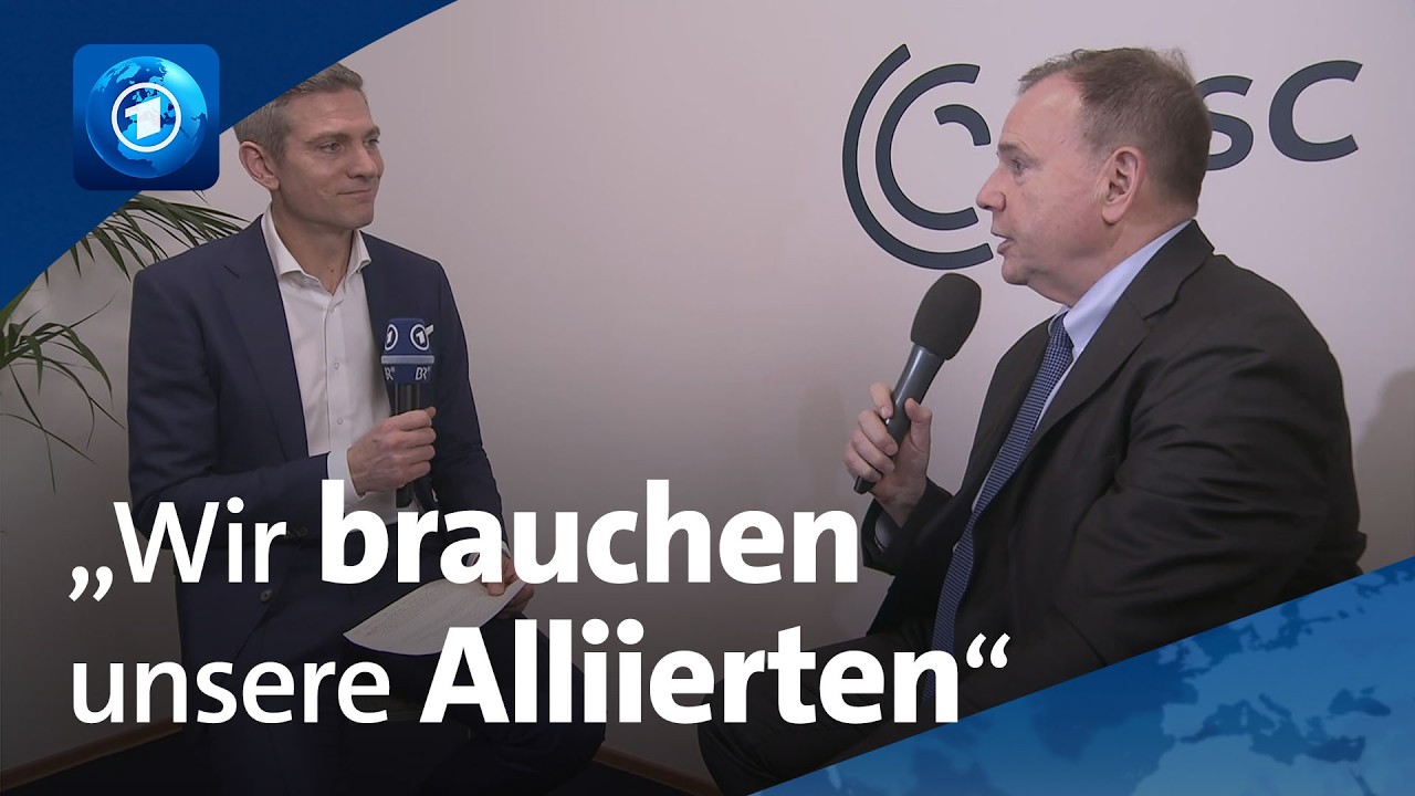 Münchner Sicherheitskonferenz: Ex-US-General Hodges lobt Europas Rolle | tagesthemen-Interview