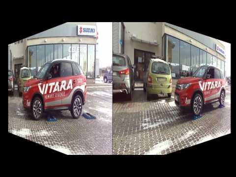 2016 Suzuki Vitara 1.6 AT All Grip 4x4 test on rollers - diagonal side front - part 2/3
