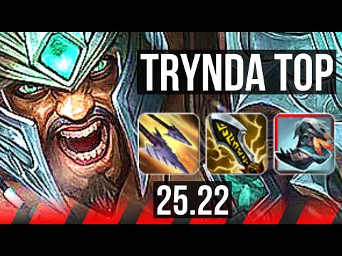 TRYNDAMERE vs MORDEKAISER (TOP) | 7 solo kills, Dominating | NA Master | 25.22