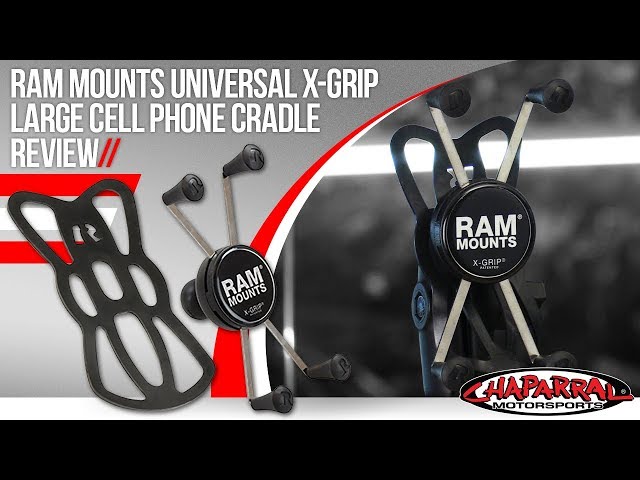 RAM Mounts Universal X-Grip Large Cell Cradle Handlebar Mount | ChapMoto.com