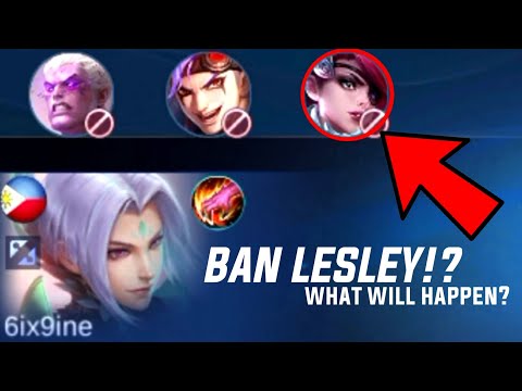 THEY BAN MY LESLEY!? (WHAT WILL HAPPEN?)