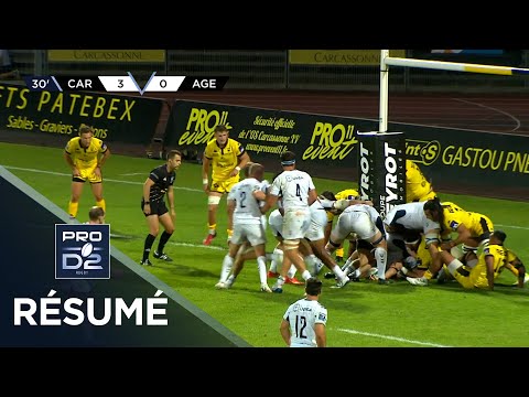 PRO D2 Saison 2025-2026 J04 - Résumé US Carcassonnaise - SU Agen