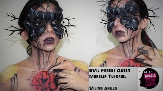 NYX Arabia Face Awards Challenge 1 -  Evil Forest Queen Makeup Tutorial