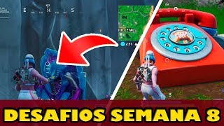 Como Completar La Semana 8 Temporada 8 Las Piezas Kenh Video Giải - busca piezas de rompecabezas bajo puentes y en cuevas desafios fortnite semana 8 temporada 8