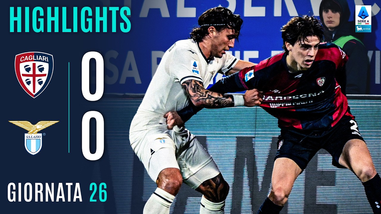 CAGLIARI-LAZIO 0-0 | HIGHLIGHTS | 26ª GIORNATA | SERIE A ENILIVE 2025/26