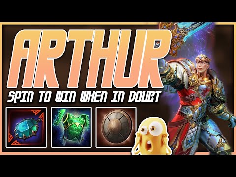 KING ARTHUR IS VIABLE IN PATCH 10.4! - SMITE Solo Gameplay