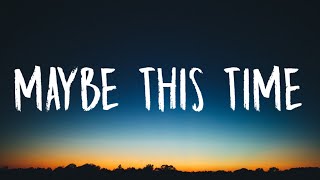 Sarah Geronimo - Maybe This Time (Lyrics)