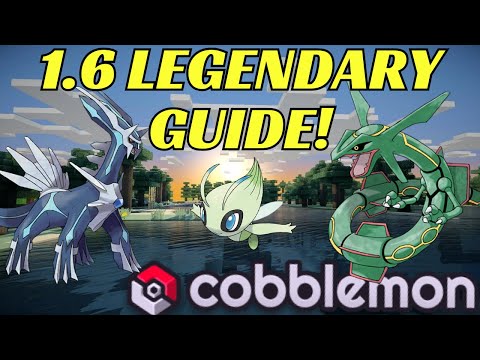 How To Catch ALL LEGENDARY and MYTHICAL Pokemon In Cobblemon 1.6 And Beyond!