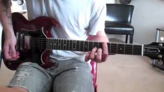 The Used - Noise and Kisses (guitar cover)