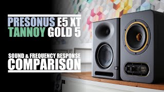 Video thumbnail for Tannoy Gold 5  vs  PreSonus Eris E5 XT  ||  Sound, Distortion & Frequency Response Comparison by DSAUDIO.review
