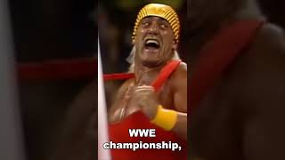 Hulk Hogan Disrespected the WWE Championship Without Hesitation #Shorts