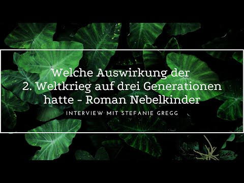 Interview mit der Autorin Dr. Stefanie Gregg, über ihren Roman Nebelkinder