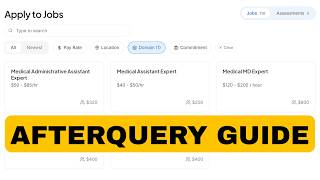 AfterQuery Experts Review: Is It Legit? How I Applied & Got Accepted