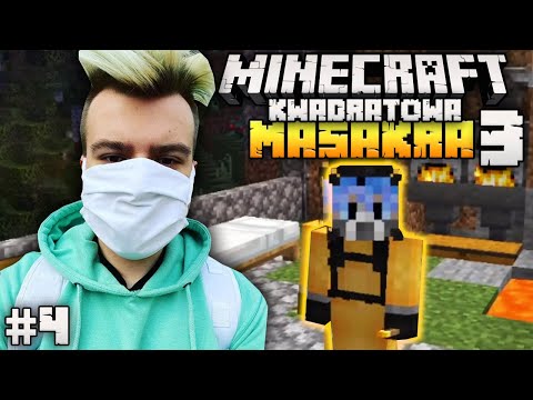 KWARANTANNA NA KWADRATOWEJ MASAKRZE! ZAMYKAMY... Minecraft Kwadratowa Masakra 3 #4