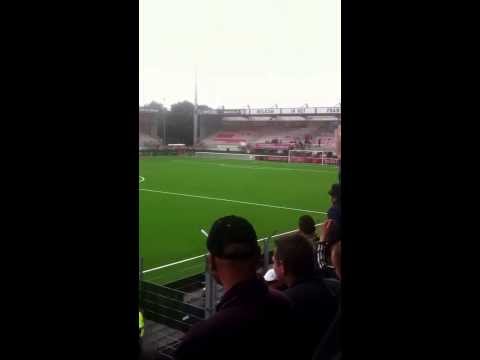 FC Oss - FC Den Bosch uitvak sfeer laatste minuten