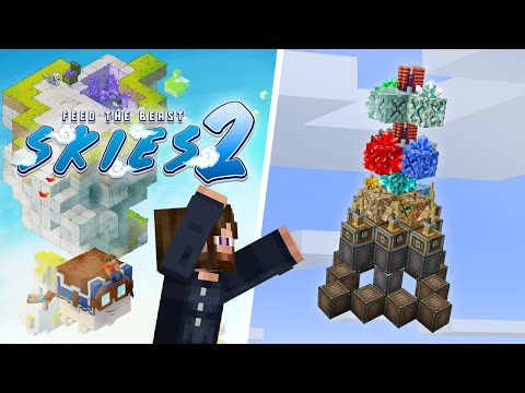 FTB Skies 2 EP8 Satisfying GeOre Automation & Island Destruction