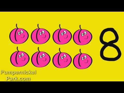 Numbers 6 to 10  Count the Fruit Numbers 6 to 10 Stories for Children Books Edu Early Learning