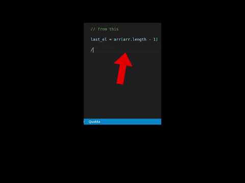 Negative Number Array Indexing In Javascript