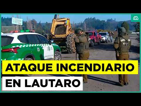 Nuevo atentado incendiario en Lautaro tras allanamiento en comunidad Temucuicui