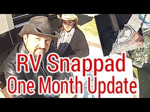 RV Snappad One Month Update!