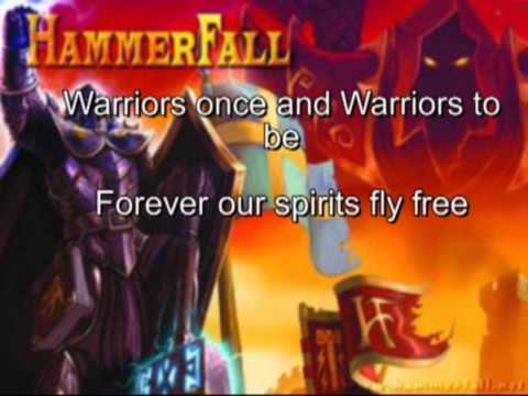 Hammerfall Trailblazers with lyrics