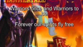 Hammerfall Trailblazers with lyrics