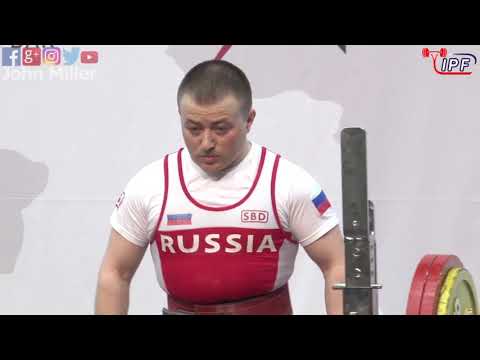 Sergey Fedosienko - 1st Place 635kg Total - 59kg Class 2019 IPF Classic Worlds