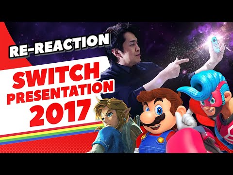 Nintendo Switch Presentation 2017 REACTION