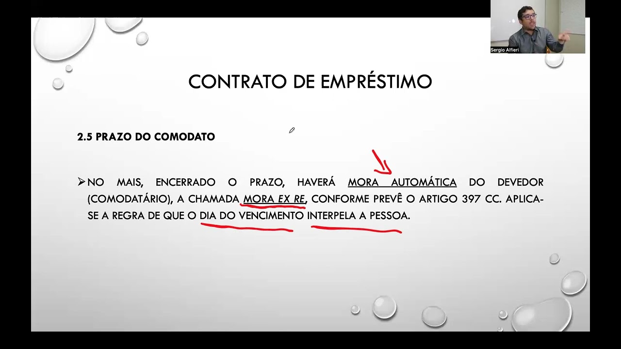 Contrato de comodato (parte 3)