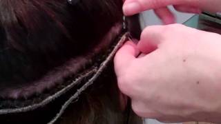 preview picture of video 'Hair extensions hand weaved russian wefts Jibe Carlisle, Leanne'