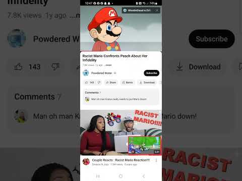 My Reaction to racist mario/mario kart 69
