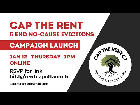 Cap the Rent CT Campaign Launch