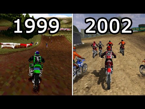 Evolution of Ricky Carmichael Games (1999-2002) - YouTube