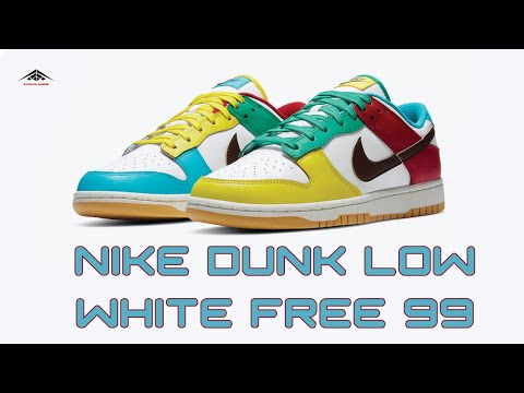 Nike Dunk Low White Free 99 Exclusive Look & Price 2021