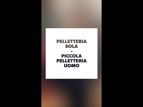 COLLEZIONE AI20 PICCOLA PELLETTERIA UOMO - PELLETTERIA SOLA