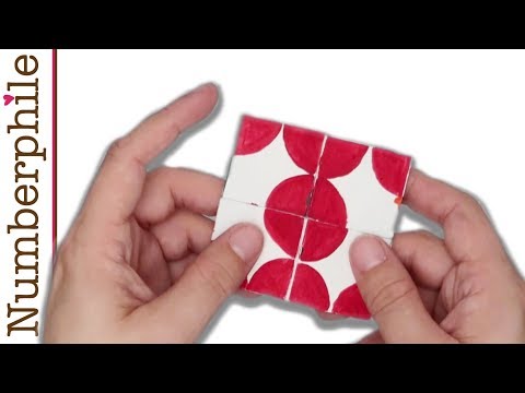 忘れられたフレクサゴン - Numberphile (The Forgotten Flexagon - Numberphile)