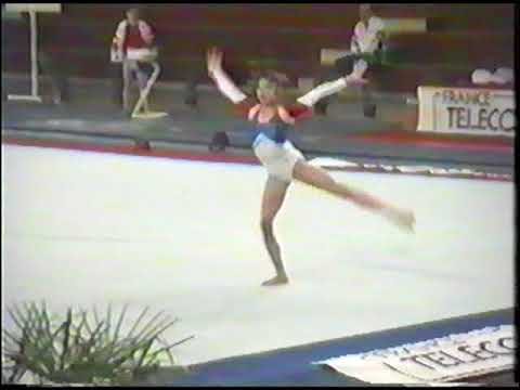 Vanda Hadarean (ROM) - 1990 FRA-ROM-CAN-USA (Team 1A) - FX