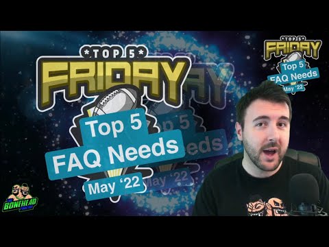 Top 5 Blood Bowl FAQ Needs (May 2022) - Top 5 Friday (Bonehead Podcast)