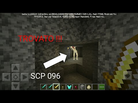 Ho trovato l'scp 096 in una caverna !!!! Avventure di minecraft. #scp #minecraftpe