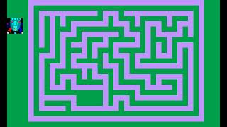 Atari 800 Game: Maze Search (1980 Softside)