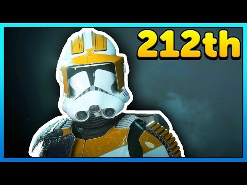 212th Attack Battalion Skins - Star Wars Battlefront 2 Clone Troopers