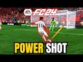How to Power Shot in FC 24 - EA Sports FC 24 Tutorial #fc24