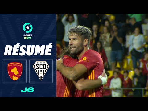 RODEZ AVEYRON FOOTBALL - ANGERS SCO (4 - 1) - Résumé - (RAF - SCO) / 2023-2024