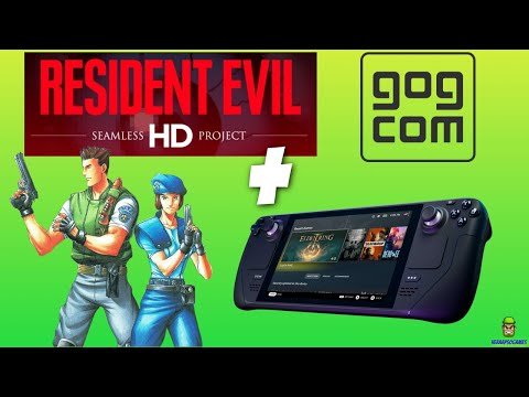 Resident Evil GOG Seamless HD Classic Rebirth Steam Deck Guide