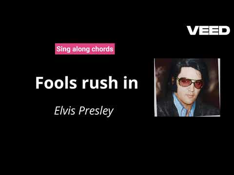 Fools Rush In - Johnny Mercer